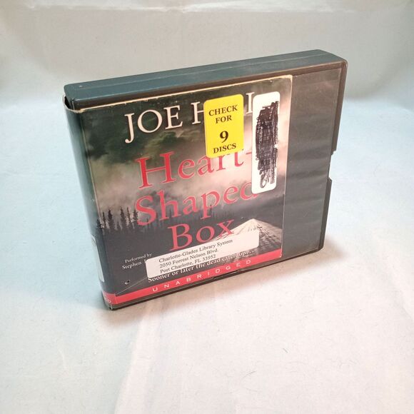 Heart-Shaped Box by Joe Hill Audiobook 9 CDs Ex-Library Unabridged - Picture 1 of 4